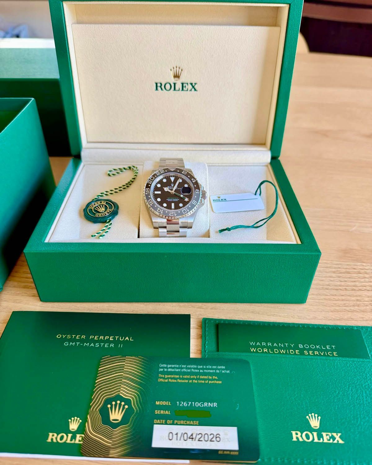 Rolex 126710GRNR