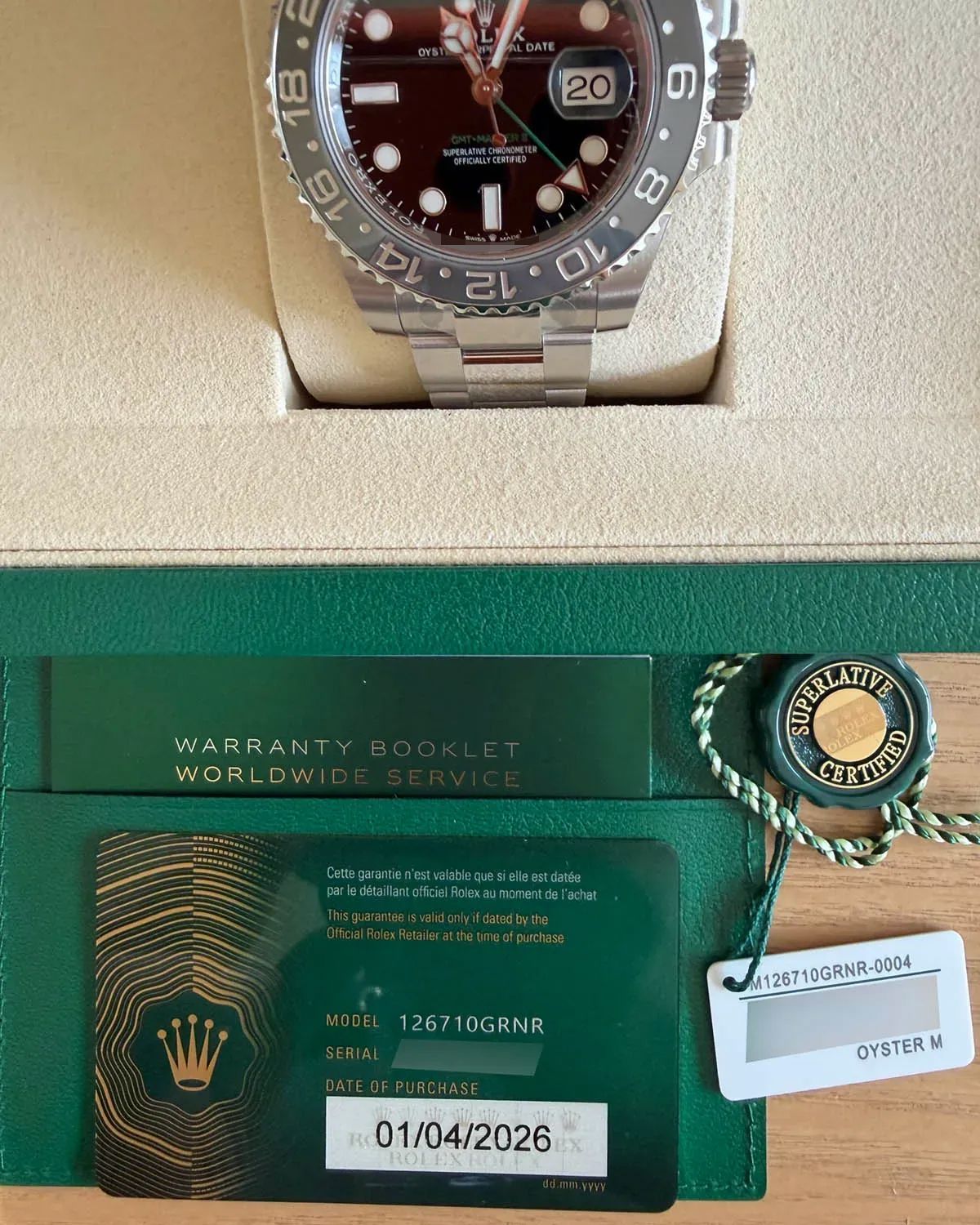 Rolex 126710GRNR