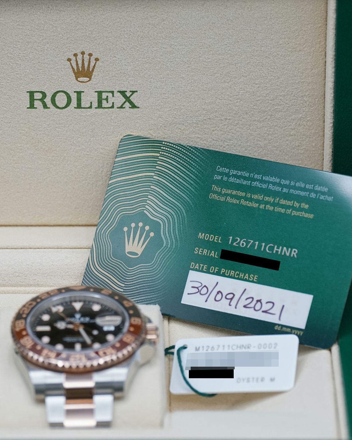 Rolex 126711CHNR