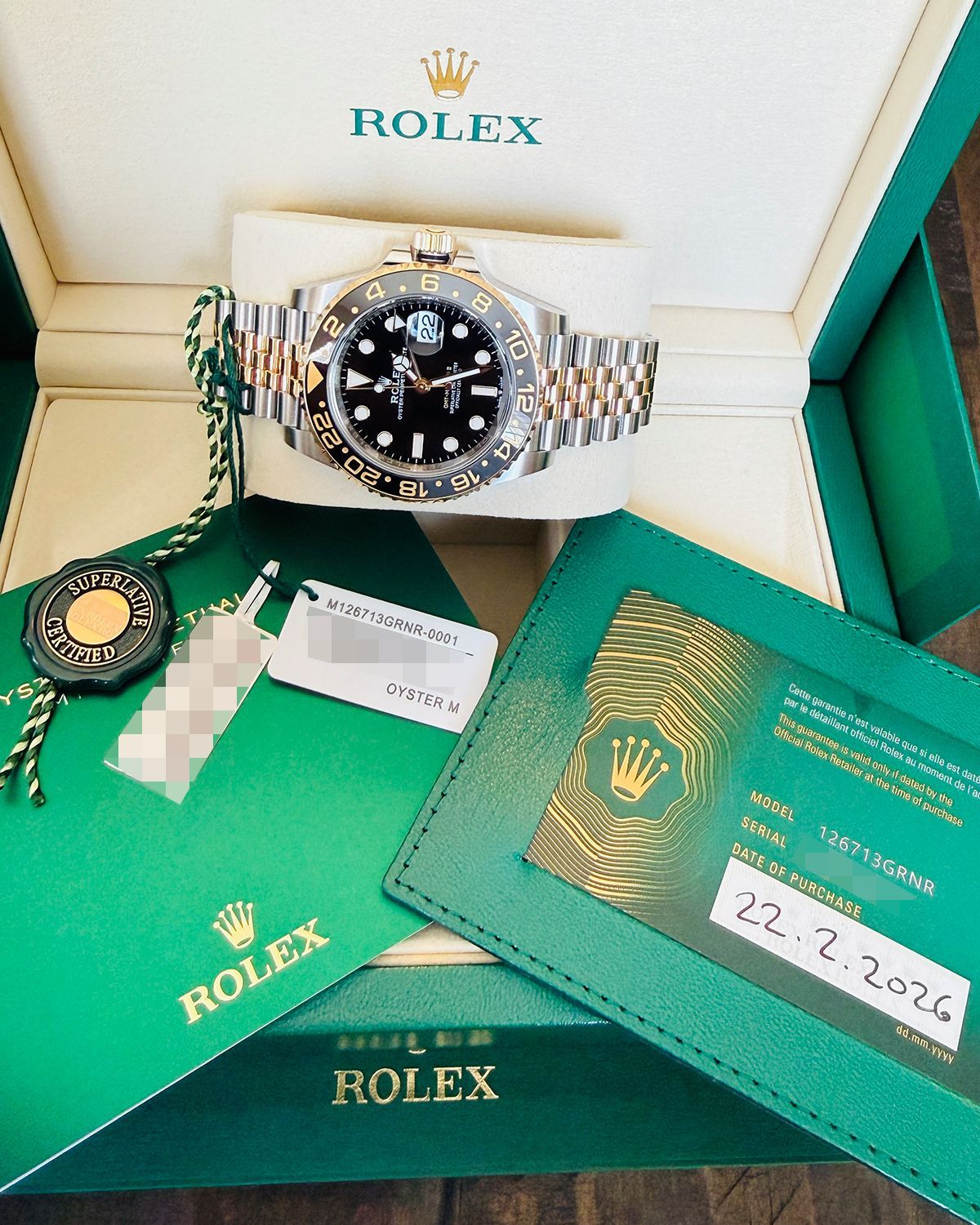 Rolex 126713GRNR