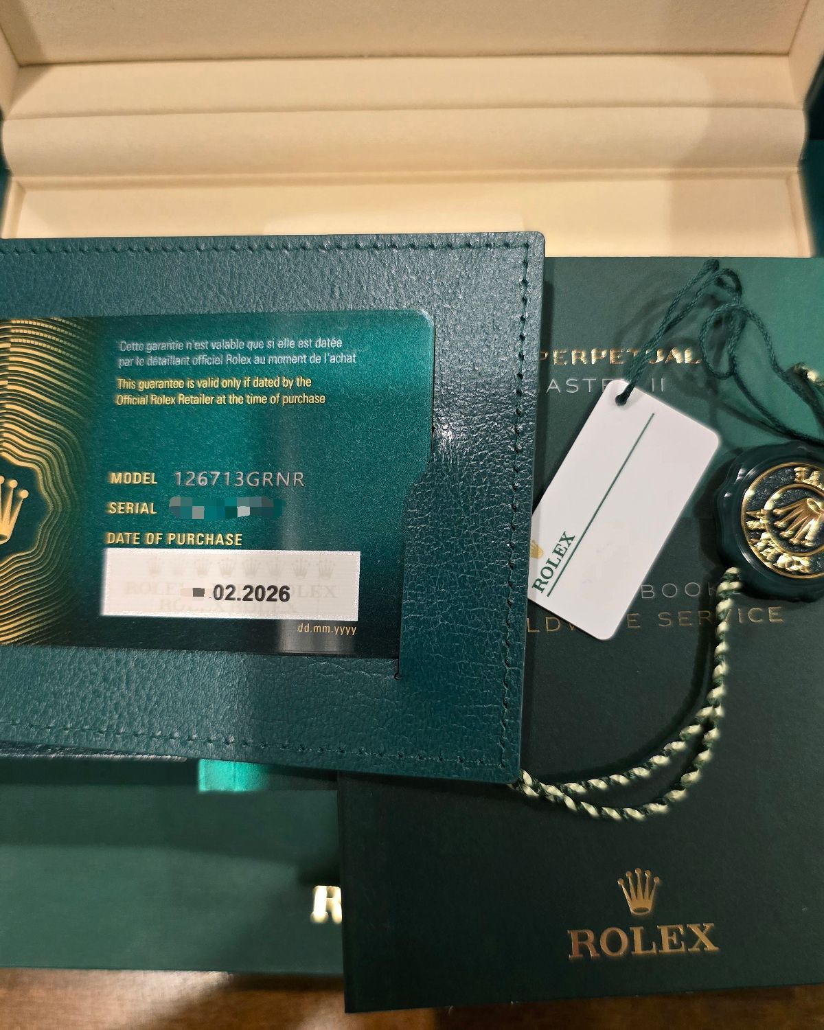 Rolex 126713GRNR