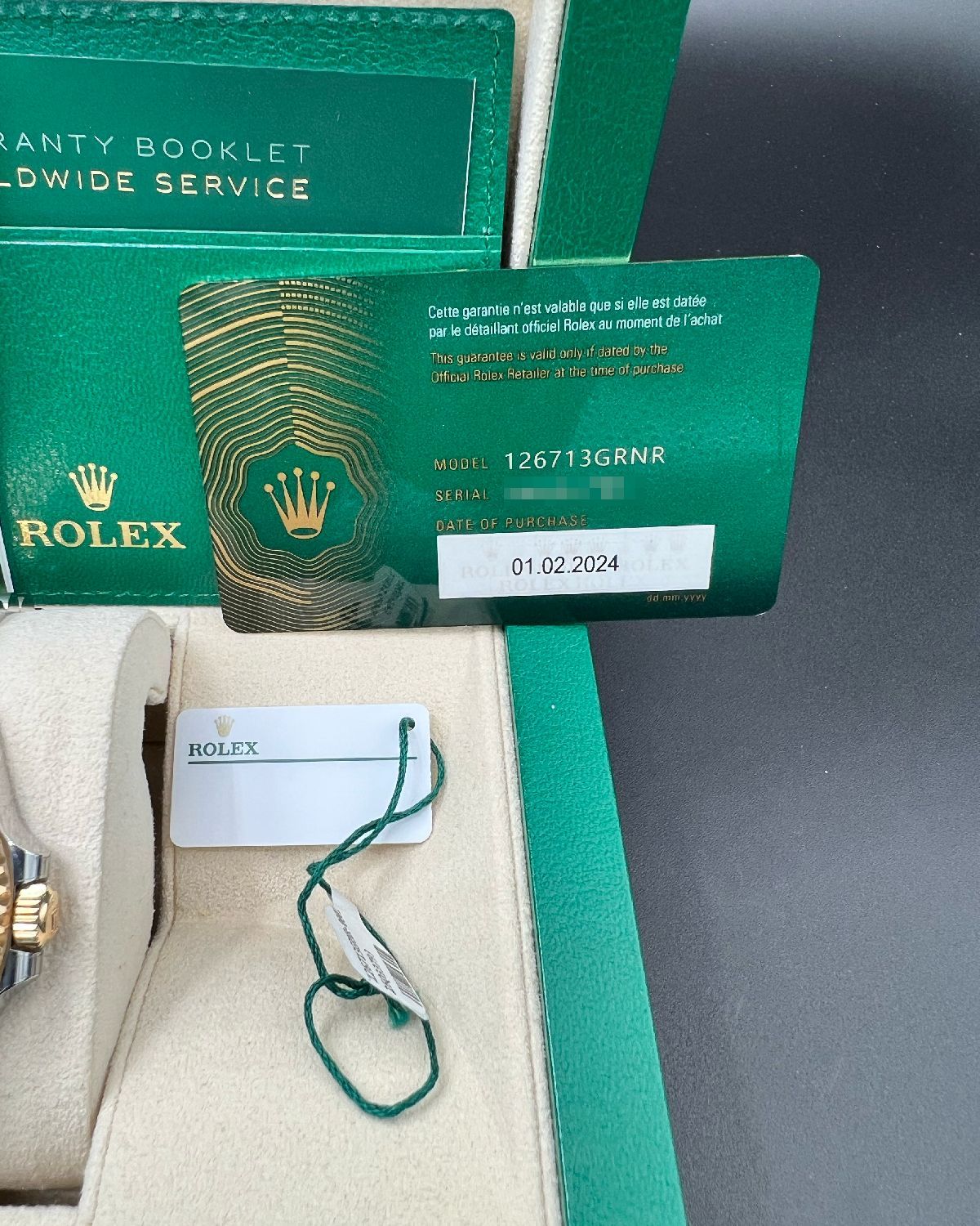 Rolex 126713GRNR