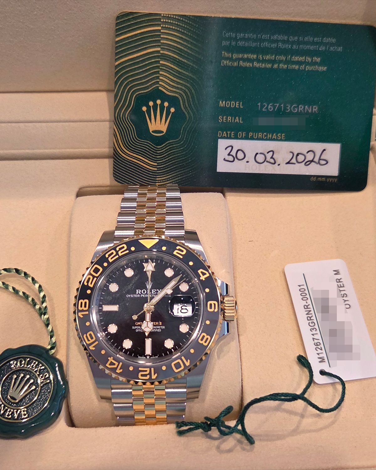 Rolex 126713GRNR
