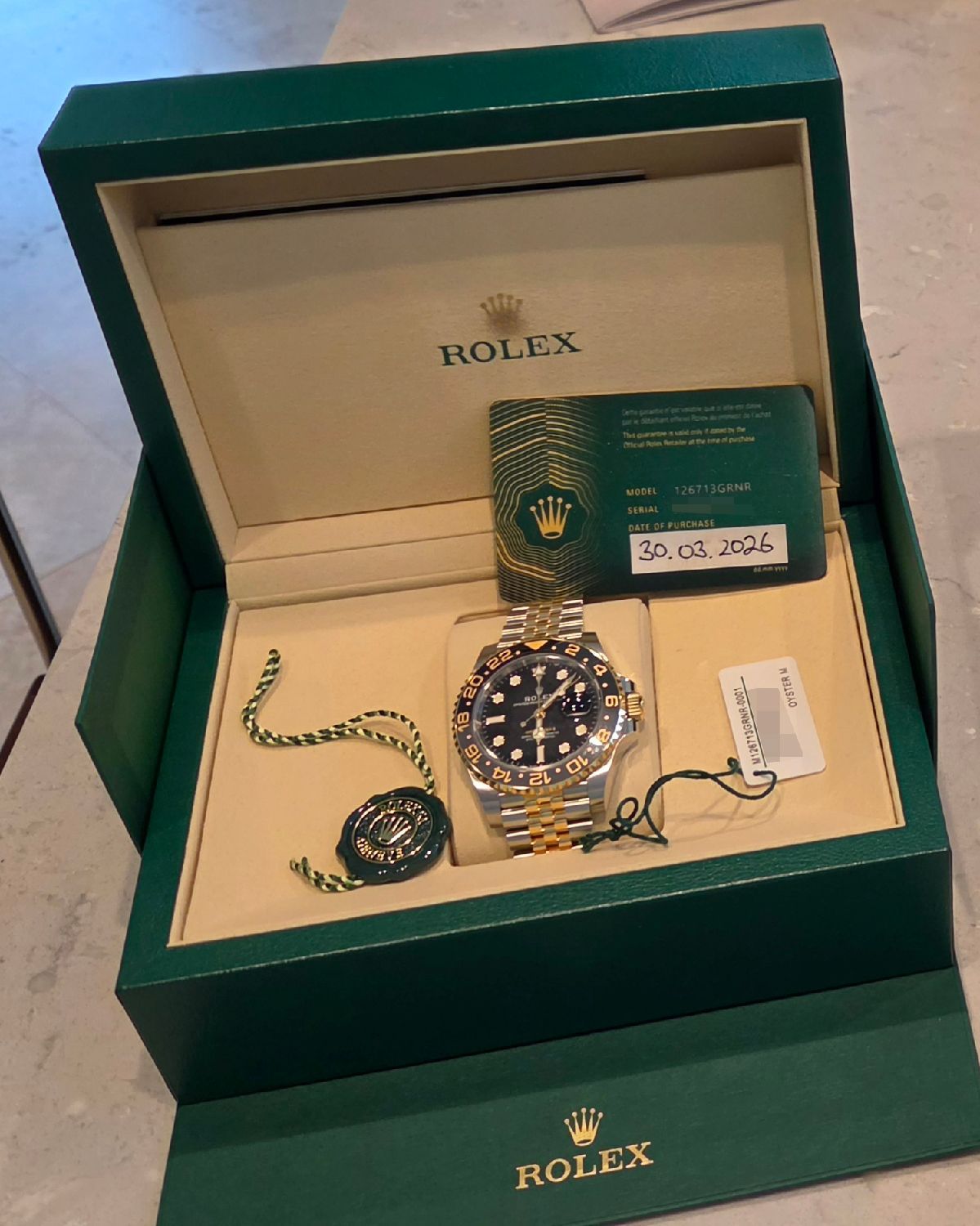 Rolex 126713GRNR