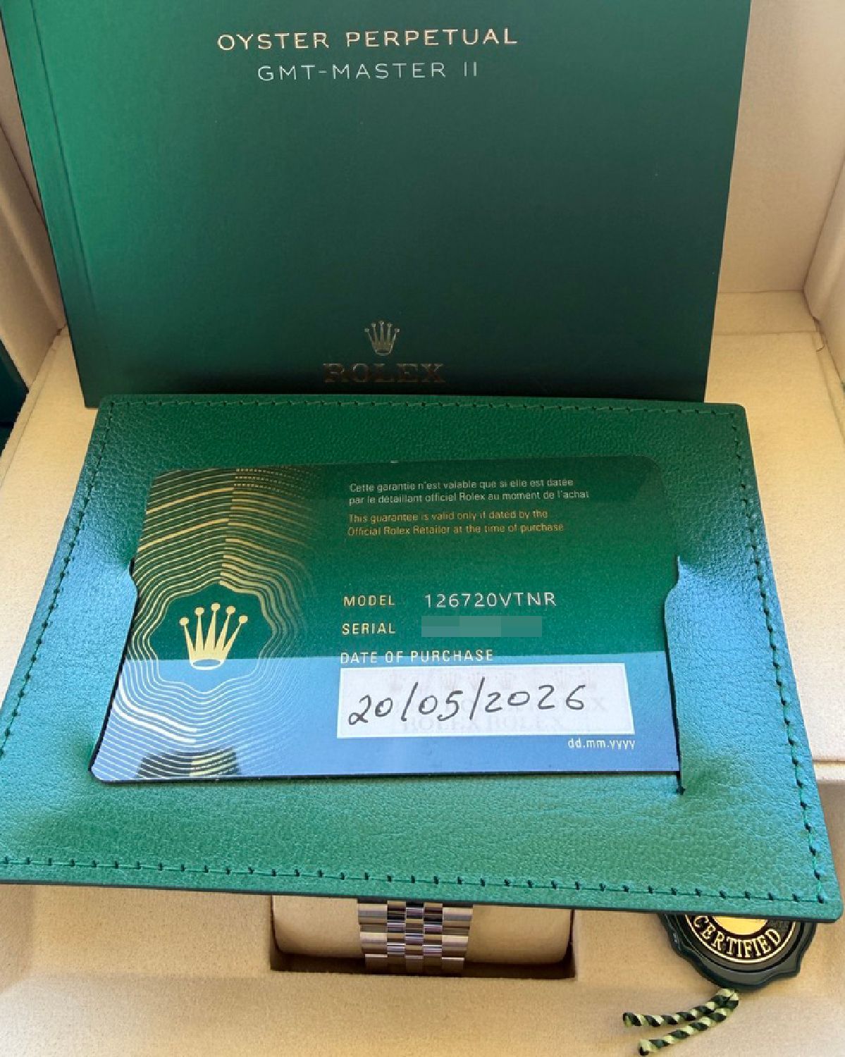 Rolex 126720VTNR