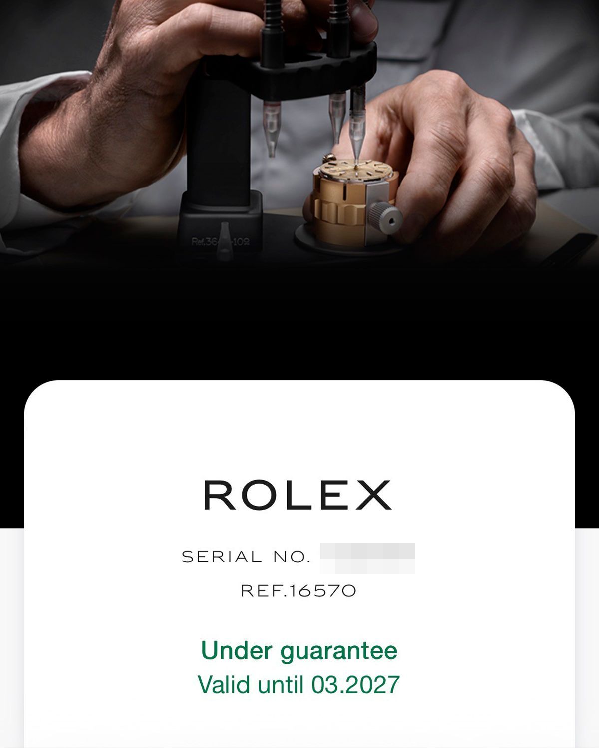 Rolex 16570