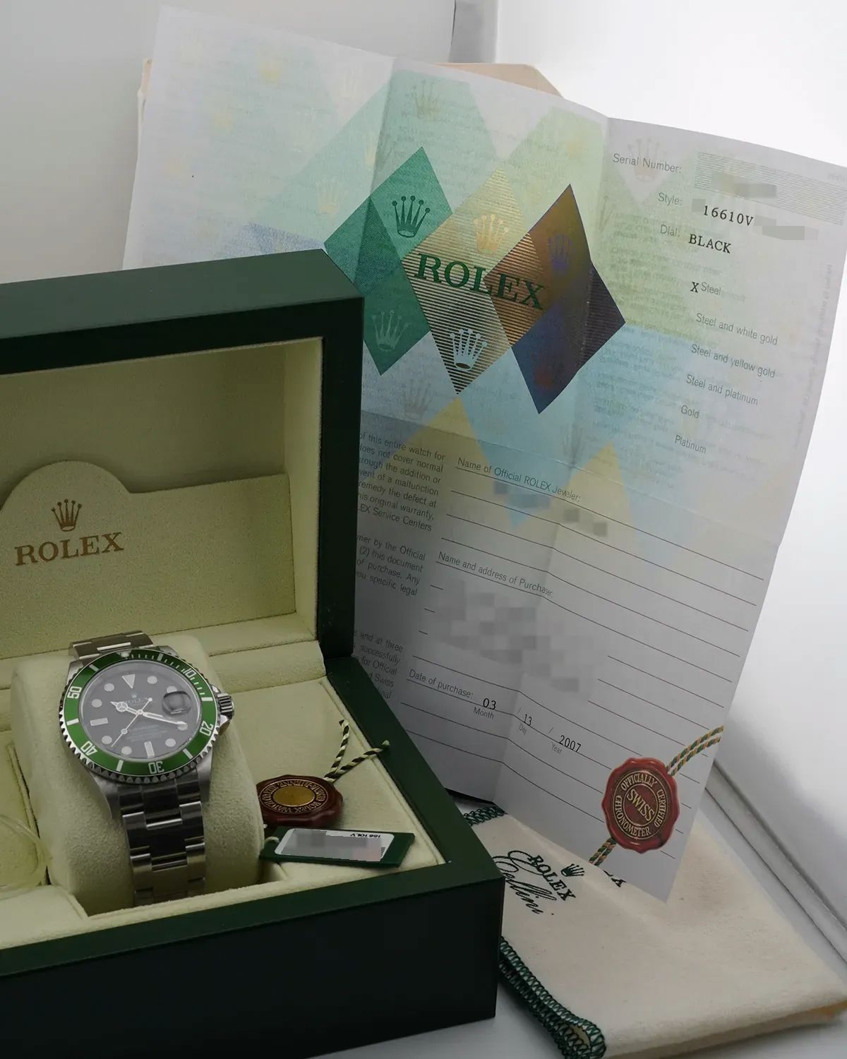 Rolex 16610LV
