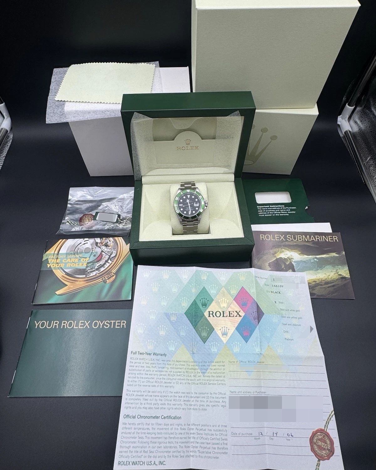 Rolex 16610V