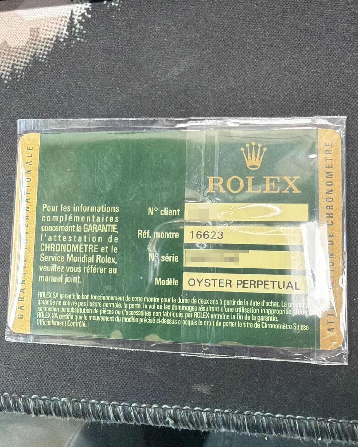 Rolex 16623