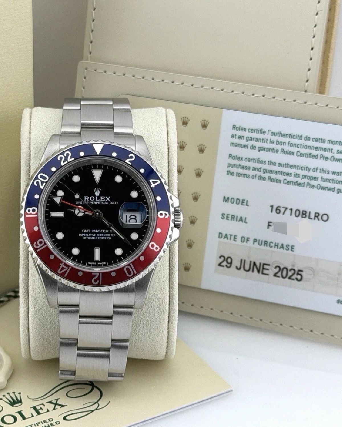 Rolex 16710BLRO