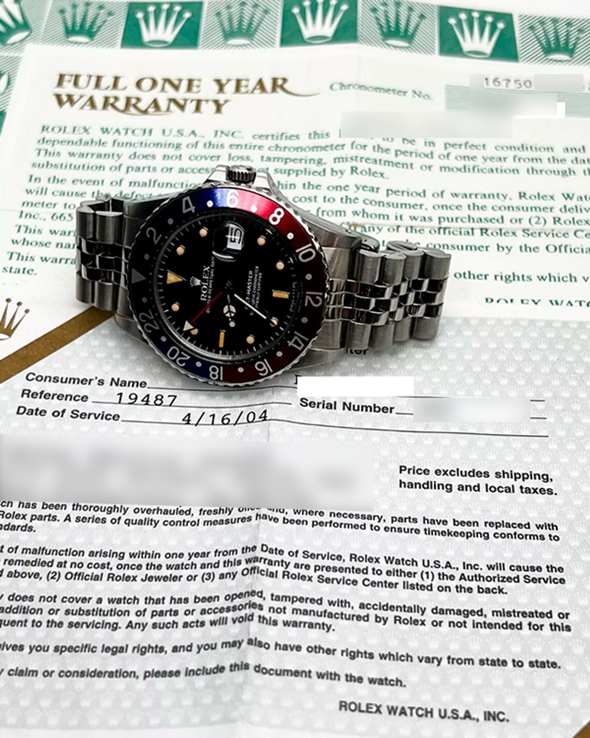 Rolex 16750