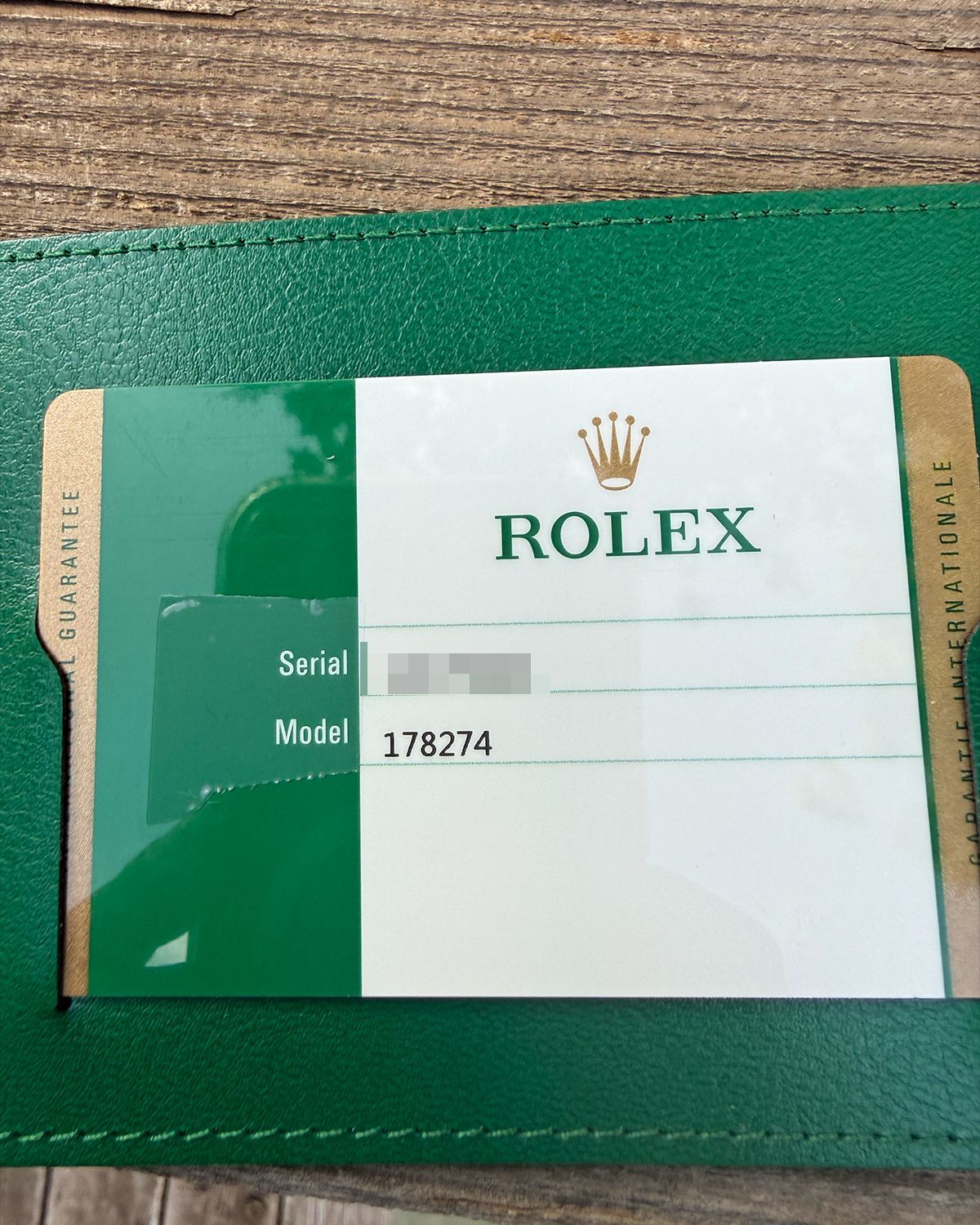 Rolex 178274