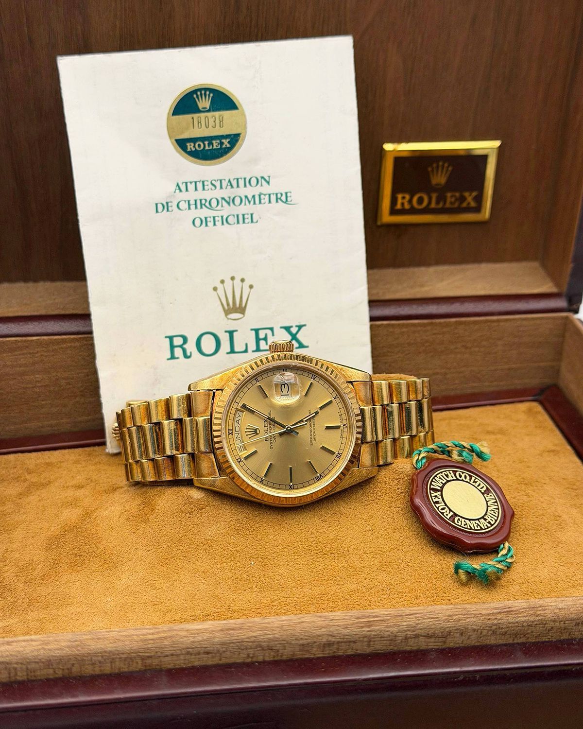 Rolex 18038