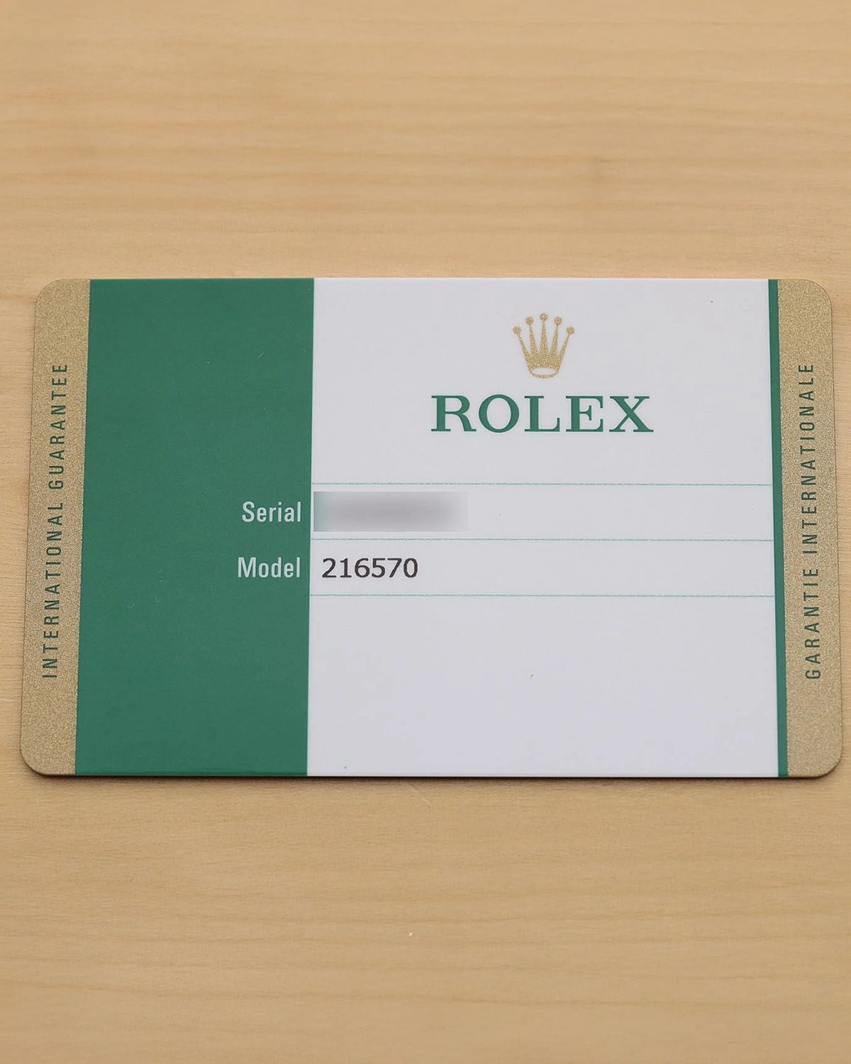 Rolex 216570