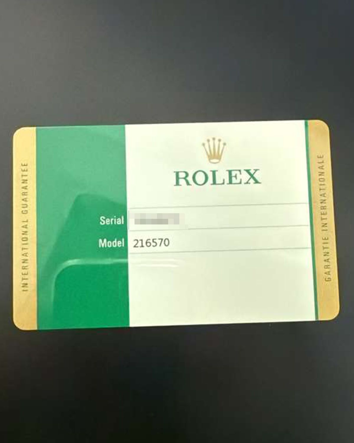 Rolex 216570