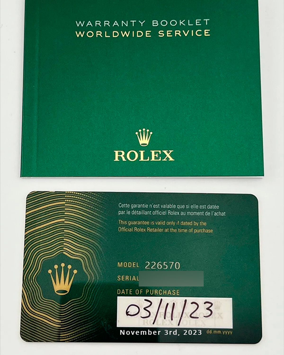 Rolex 226570