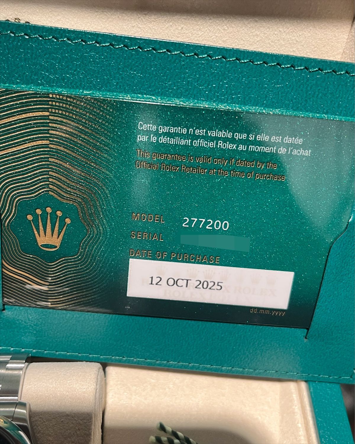 Rolex 277200