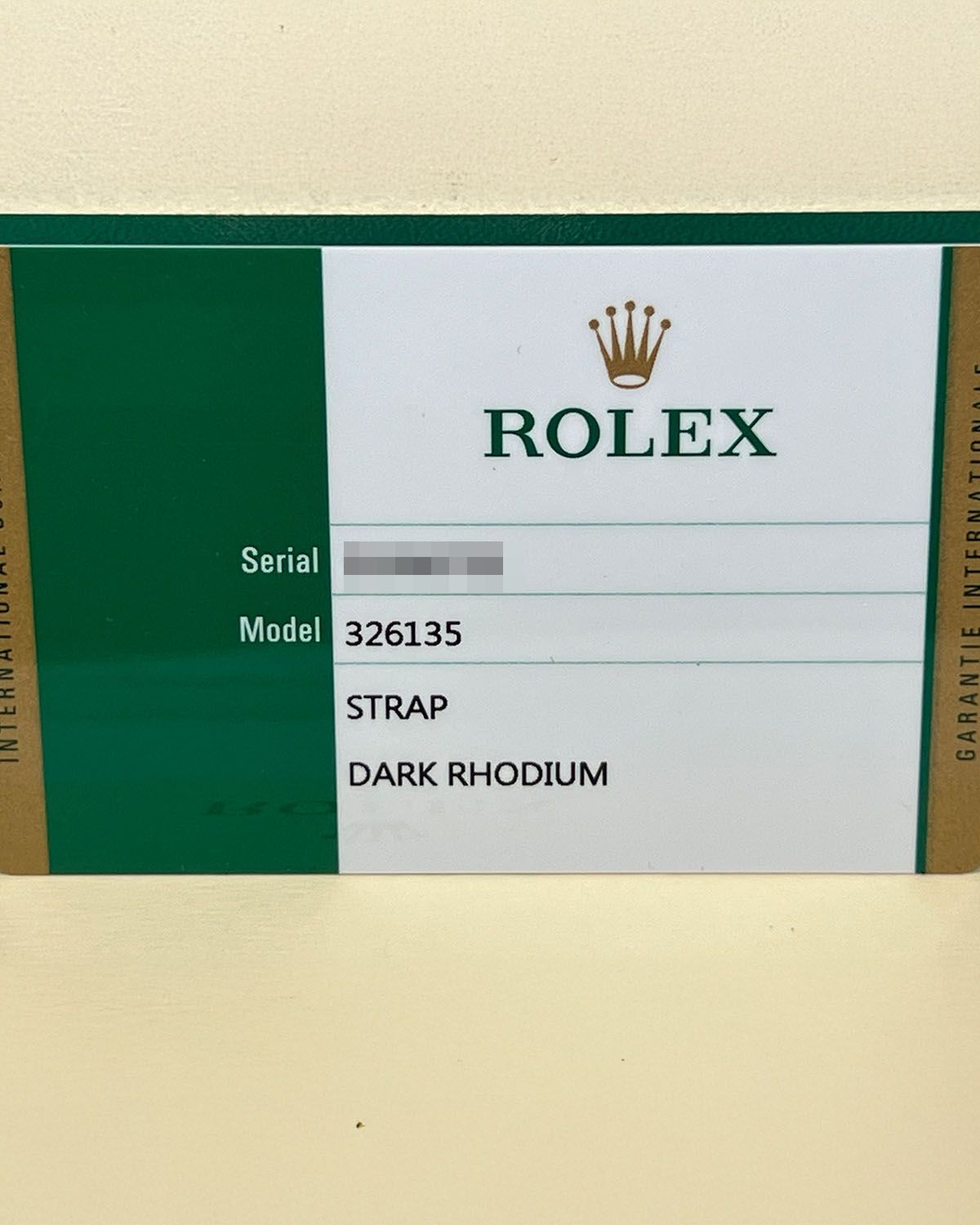 Rolex 326135