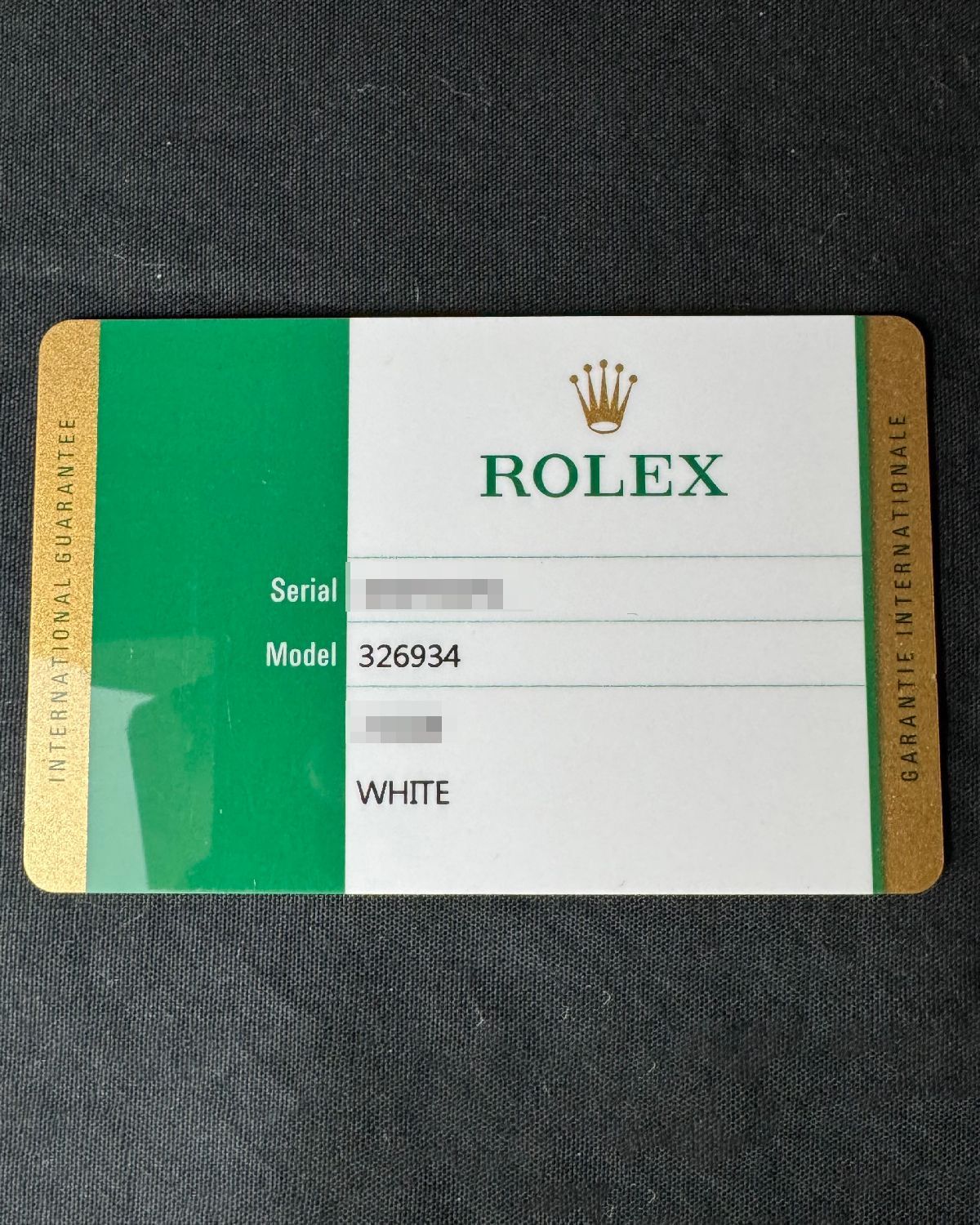 Rolex 326934