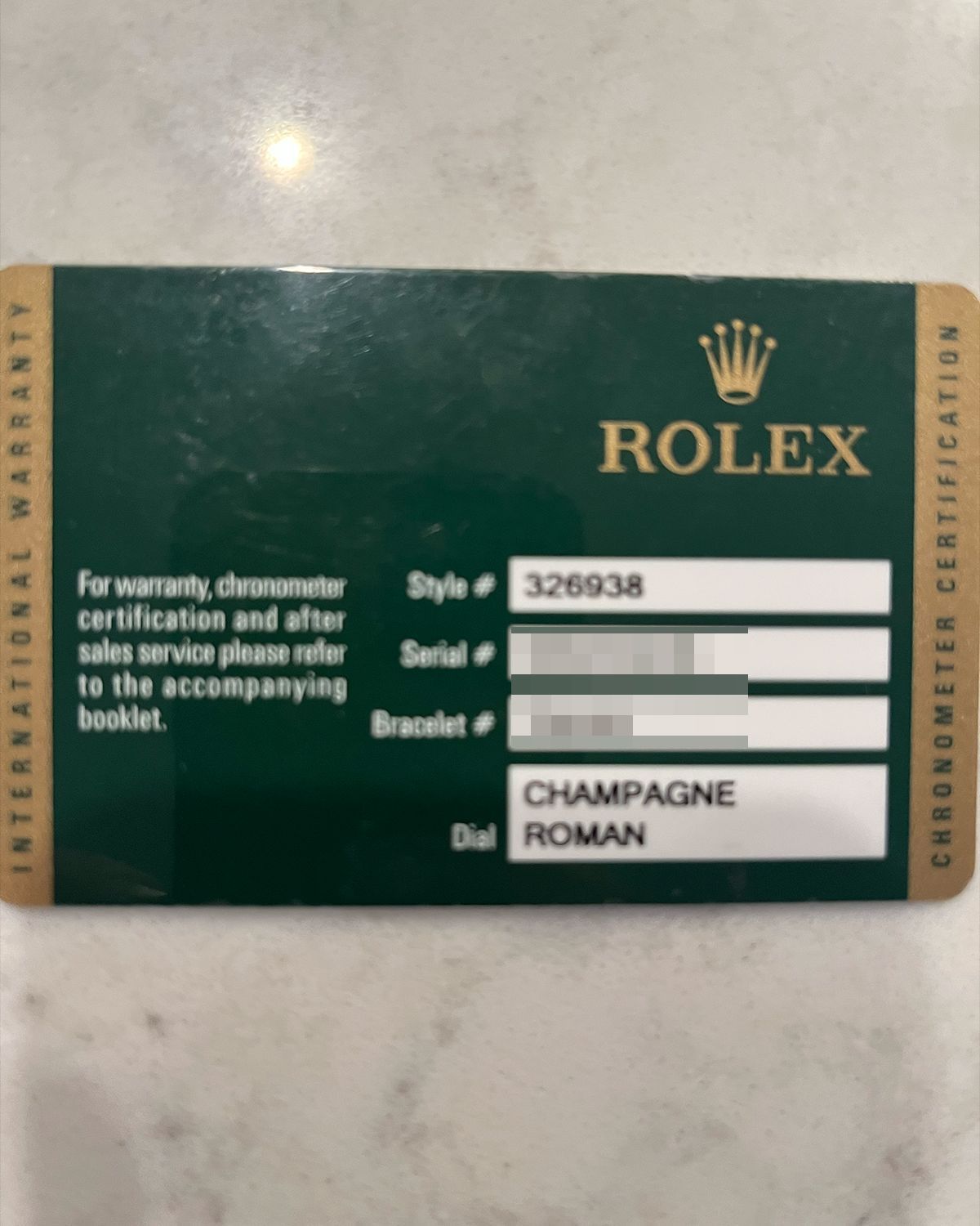 Rolex 326938