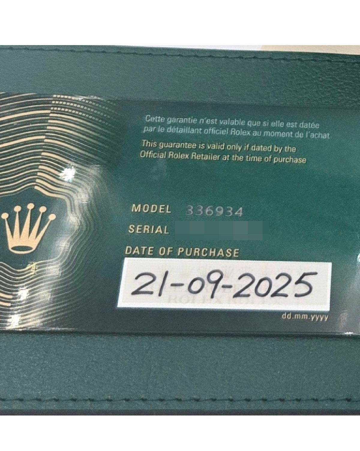 Rolex 336934
