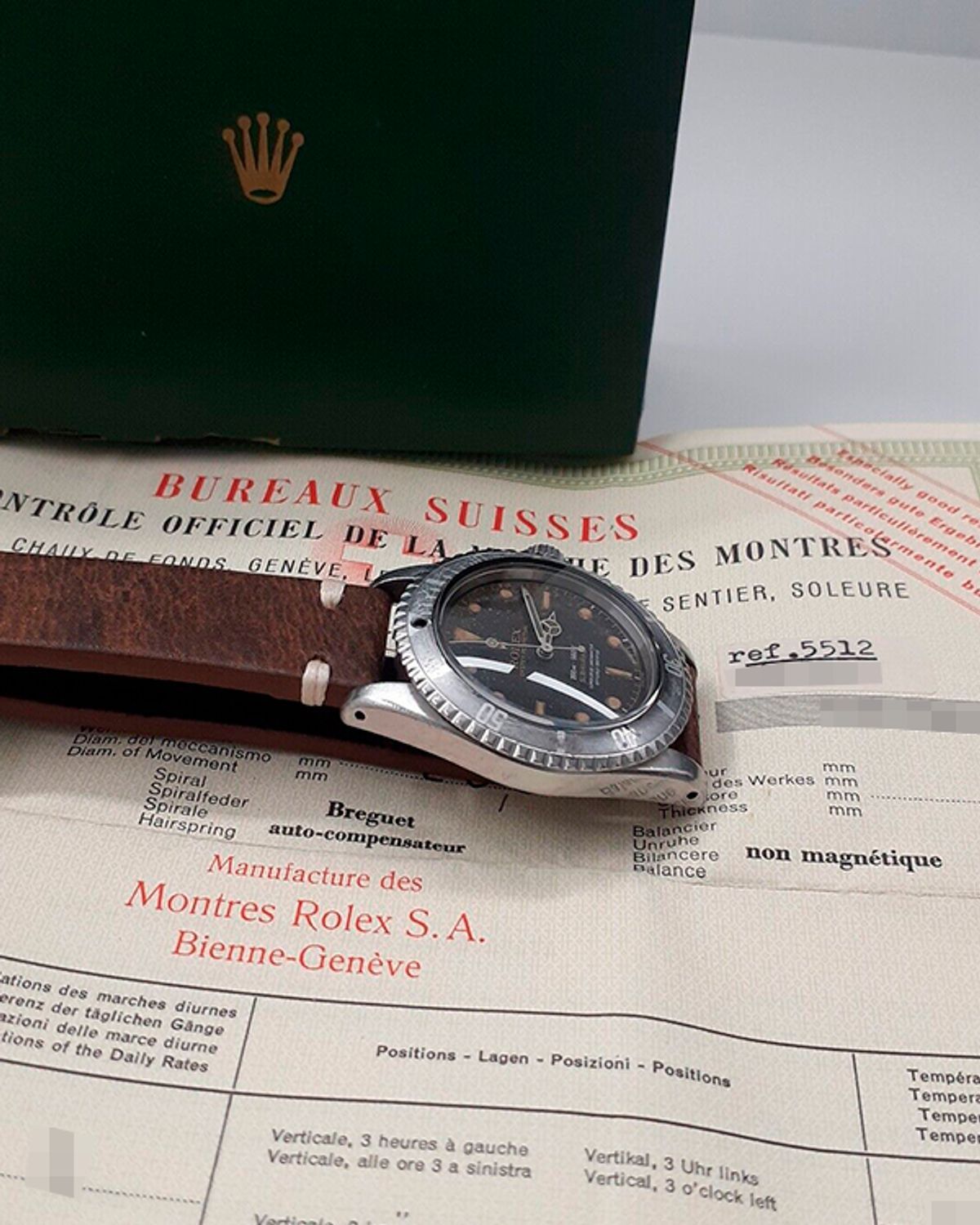 Rolex 5512